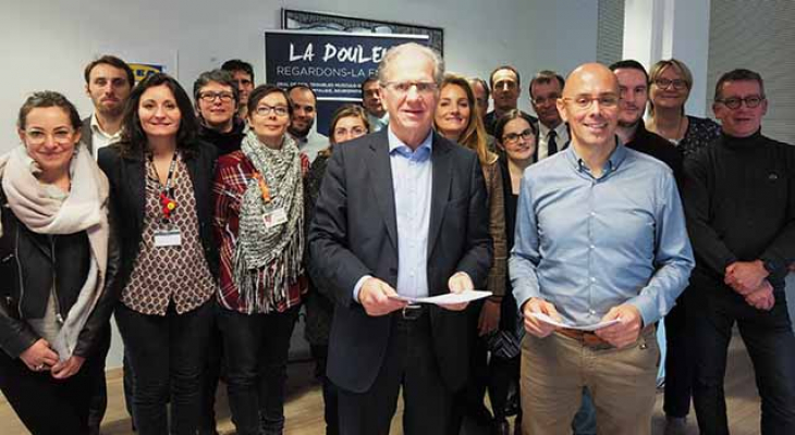 Ikea : 500.000 euros pour l’Institut Analgesia