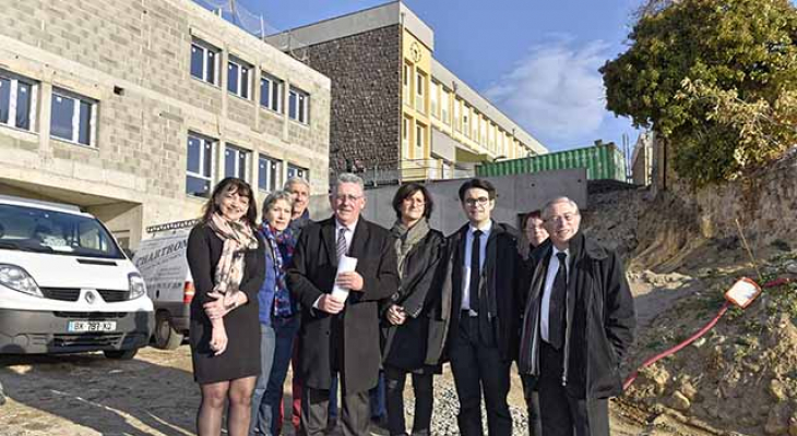 Le collège de Vic-le-Comte rénové et agrandi
