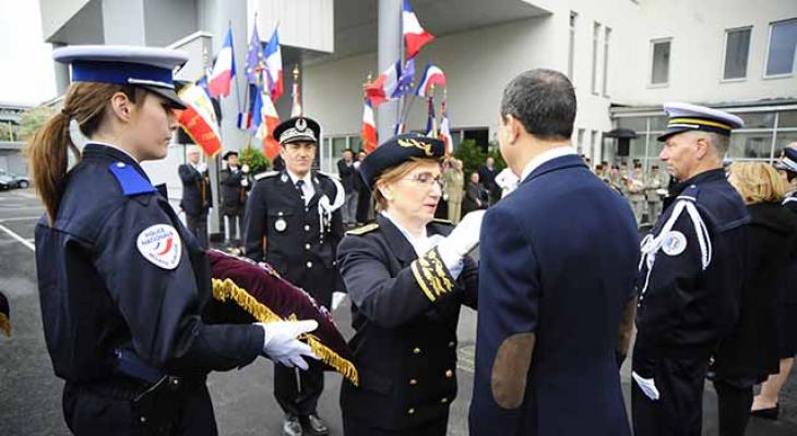 La police honore ses personnels