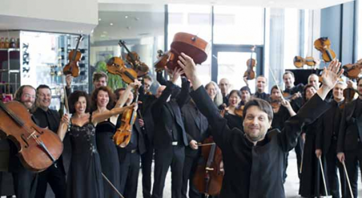 Voces8 et l’Orchestre d’Auvergne unis