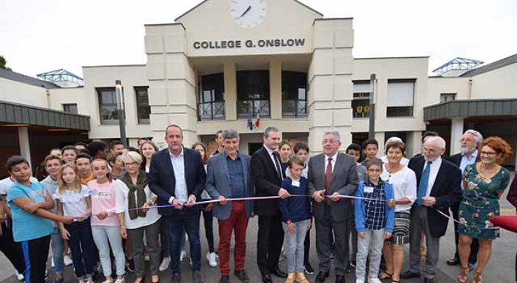 Le collège de Lezoux fait peau neuve