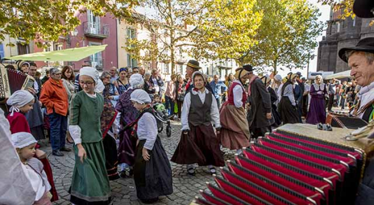 Fête de la châtaigne à Volvic