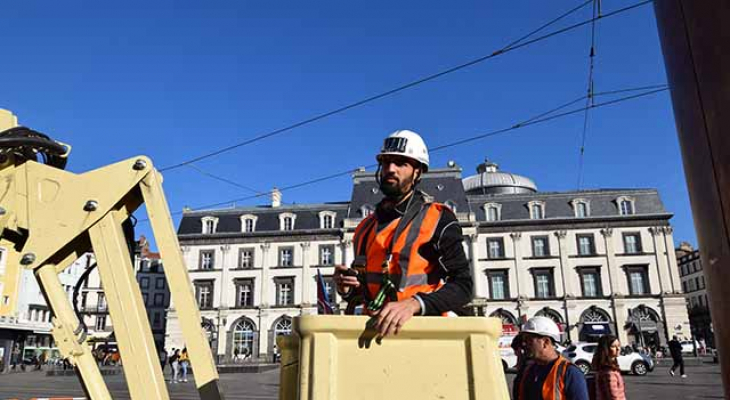 Les footballeurs découvrent l’entreprise