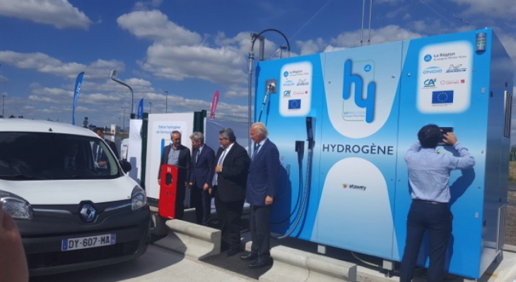 La station à hydrogène inaugurée