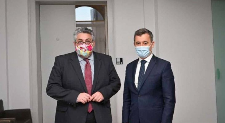 Olivier Bianchi a (enfin) pu rencontrer Gérald Darmanin