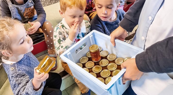 Du miel pour les écoliers châtelguyonnais