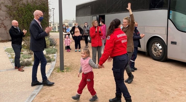 Grande mobilisation pour l'Ukraine et les Ukrainiens à Beaumont 