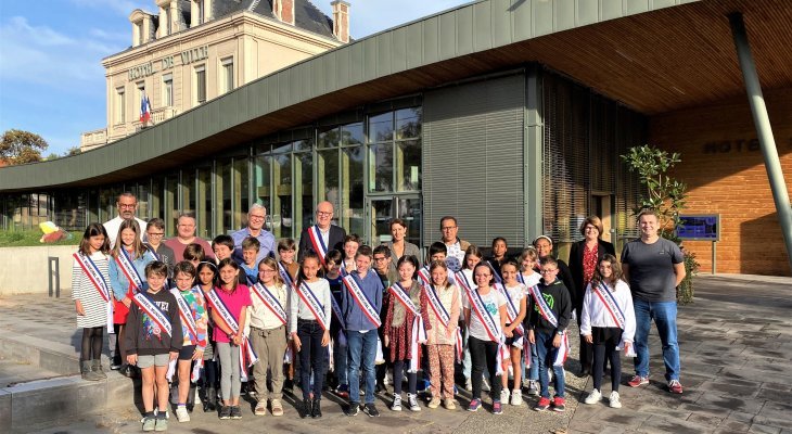 Beaumont : le nouveau Conseil Municipal des Enfants installé en mairie