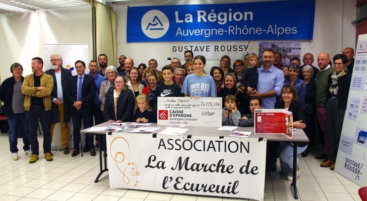 Marche de l'écureuil : 26 228 euros pour G. Roussy