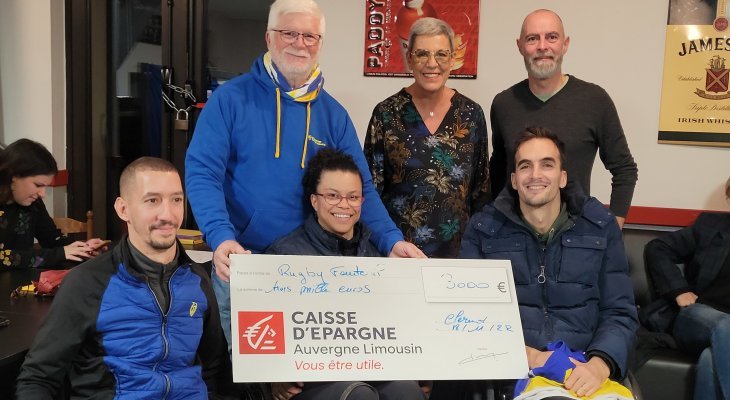 Depuis 14 ans, l'association du XV AS'Miss et ses supporters soutiennent l'ASM rugby fauteuil