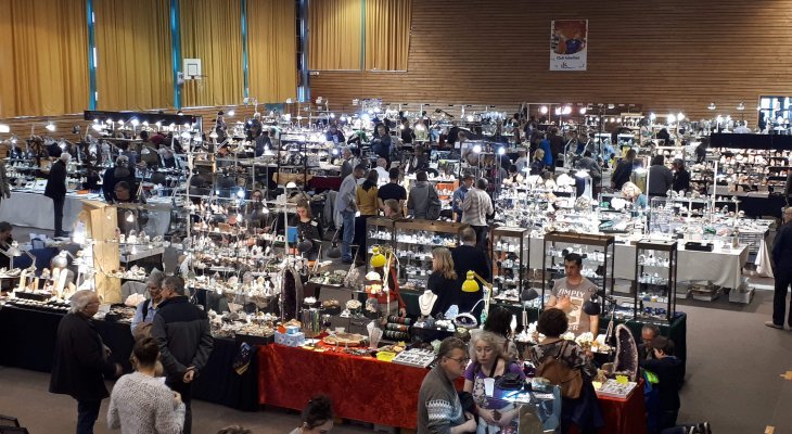 63e salon international des minéraux à Châtel-Guyon les 18 et 19 février