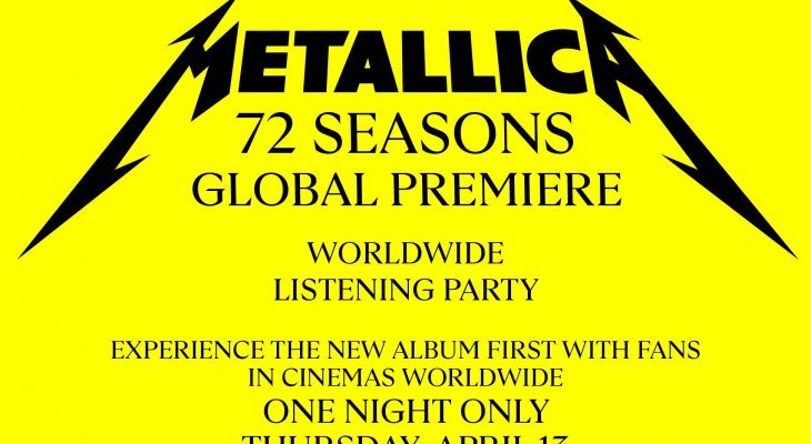 Metallica présente son dernier album au cinéma CGR Val Arena le 13 avril