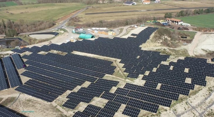 VALTOM Energie Solaire : une nouvelle centrale photovoltaïque à Ambert sur le site du Poyet