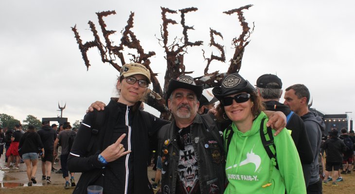 Les Auvergnats en pèlerinage au Hellfest