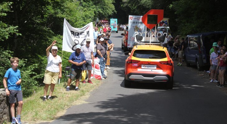 Tour de France : Vulcania-Issoire à bord de la caravane, c'était show !