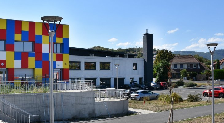 Romagnat : l'espace Bernard-Brajon, ancien lycée professionnel Vercingétorix, inauguré