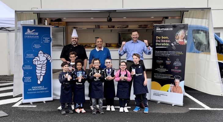 Semaine du Goût : 60 jeunes asémistes montent à bord du Camion Cuisine