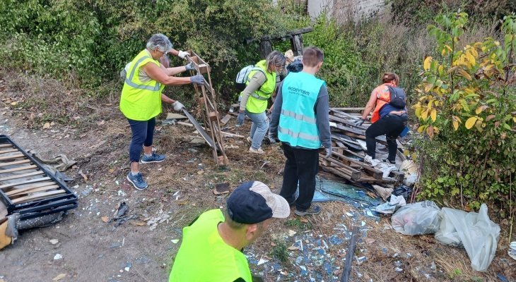 Plus de 6 tonnes de déchets sauvages ramassées à Gerzat