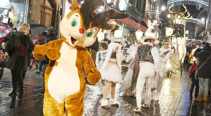 La grande parade de noël à Clermont-Ferrand le vendredi 24 novembre