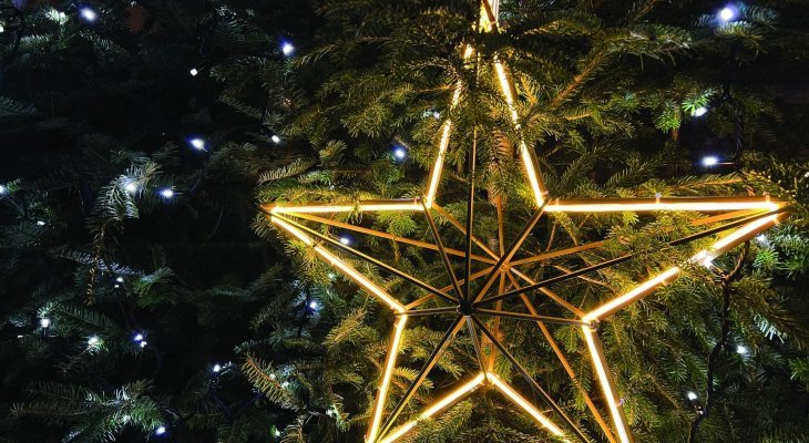 Les lumières de Noël : magie et féerie au Château de La Batisse