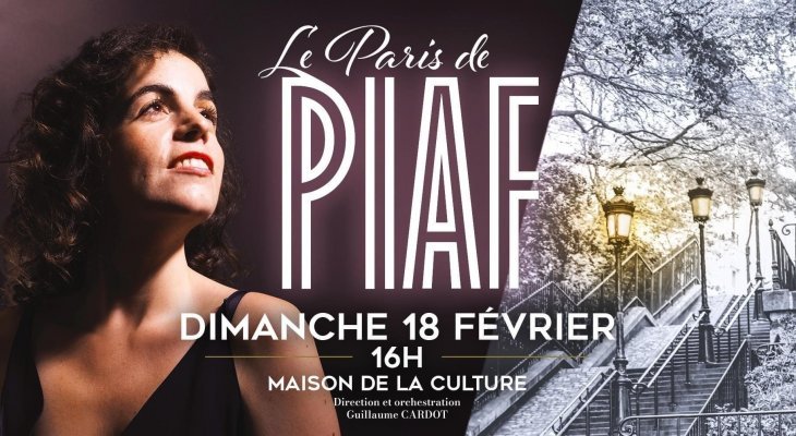 Le Paris de Piaf avec l'Orchestre d'harmonie de Clermont-Ferrand le 18 février