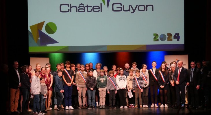 Les jeunes et les sports à l'honneur lors des voeux à Châtel-Guyon