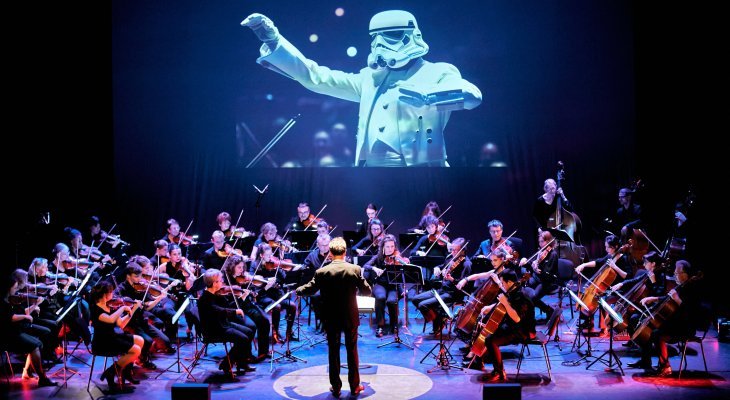 L'orchestre à Cordes de Lempdes a fait son cinéma à La 2Deuche