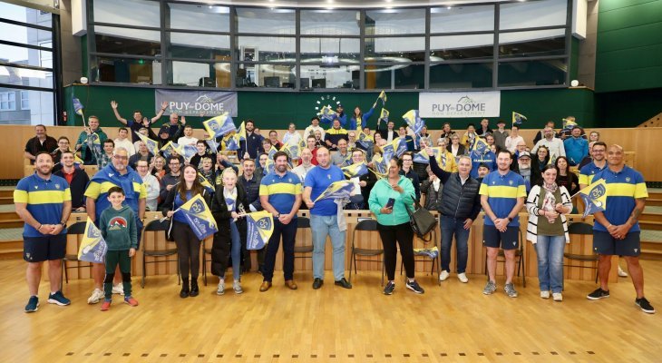 Le Conseil départemental accueille une rencontre entre l'ASM et ses fans