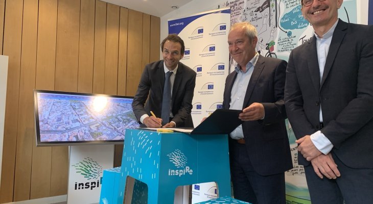 Projet InspiRe : la Banque Européenne d'Investissement prête 90 millions d'€