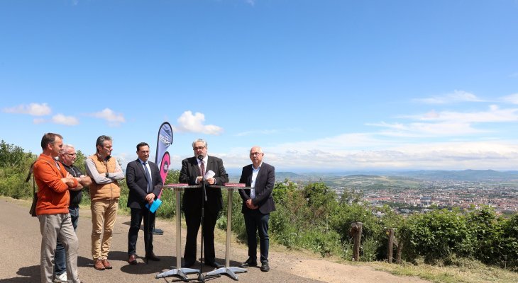 Signature de la convention de labellisation Espace naturel sensible du massif des Côtes