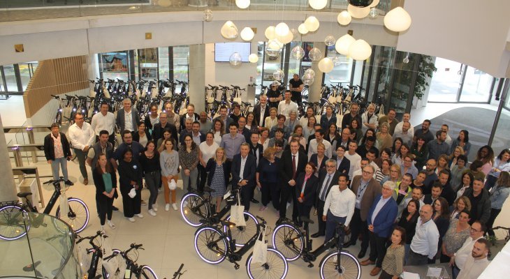 600 vélos déployés dans les agences du Crédit Agricole Centre France