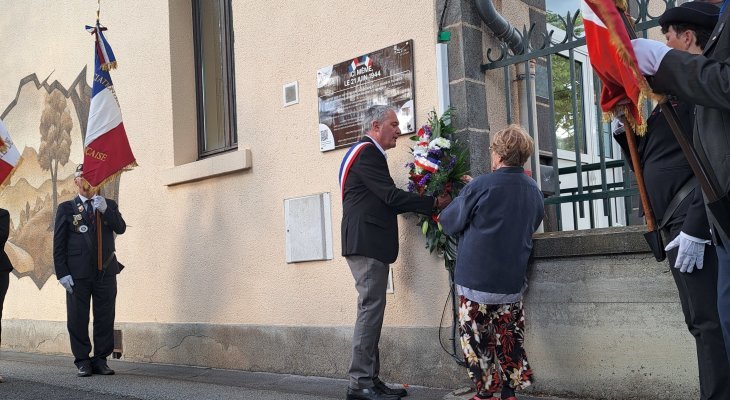 Gerzat a commémoré les 80 ans de la rafle du 21 juin 1944