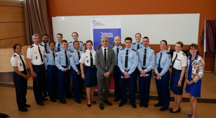 La seconde Classe Prépa Talents de la gendarmerie a été primée