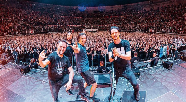 Gojira au Zénith d'Auvergne en décembre 2025