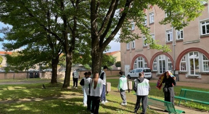 Le Lycée Amédée Gasquet et ses élèves engagés dans l'opération « Nettoyons la nature »