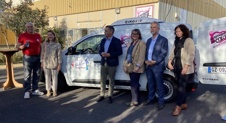 Un camion frigorifique offert aux Restos du Coeur