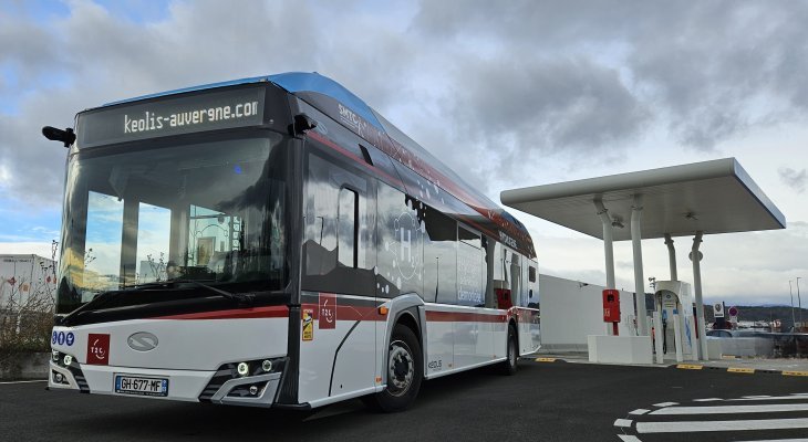 La 1re ligne de bus à hydrogène de la métropole clermontoise est lancée