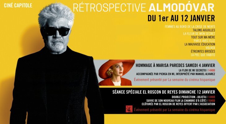 L'association Ciné Hispanique propose une rétrospective Almodovar au Capitole