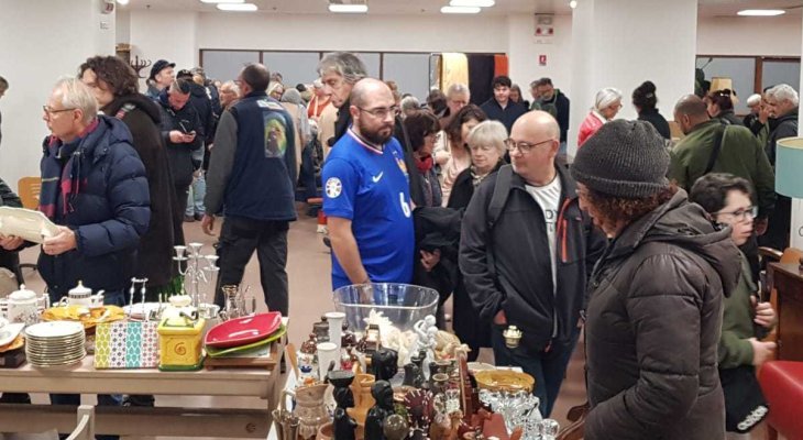 2 500 personnes à la vente solidaire d'Emmaüs Auvergne-Rhône-Alpes