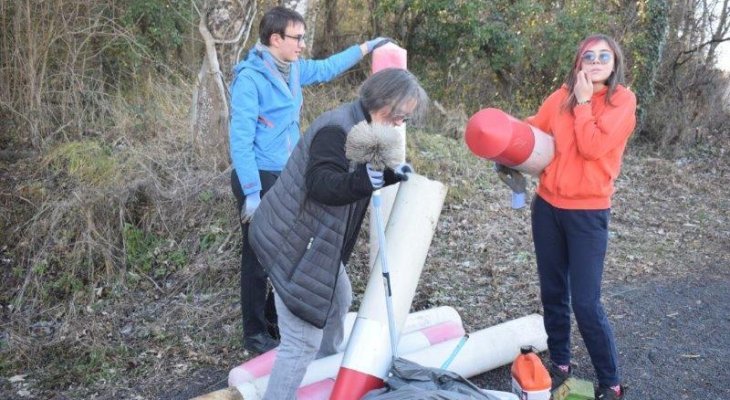 L'association OSE nettoie la nature pendant les fêtes