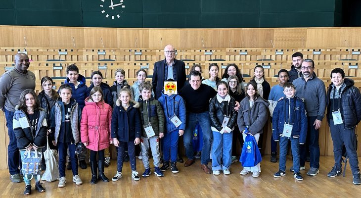 Beaumont : les jeunes élus en visite au Département 