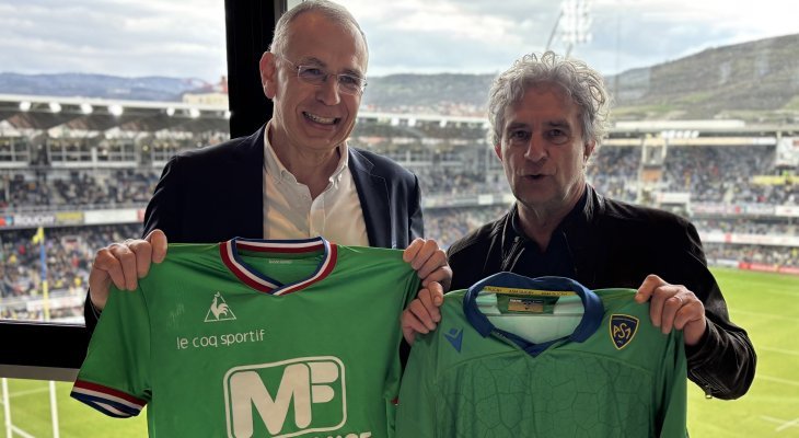 Dominique Rocheteau dans le Chaudron de l'ASM