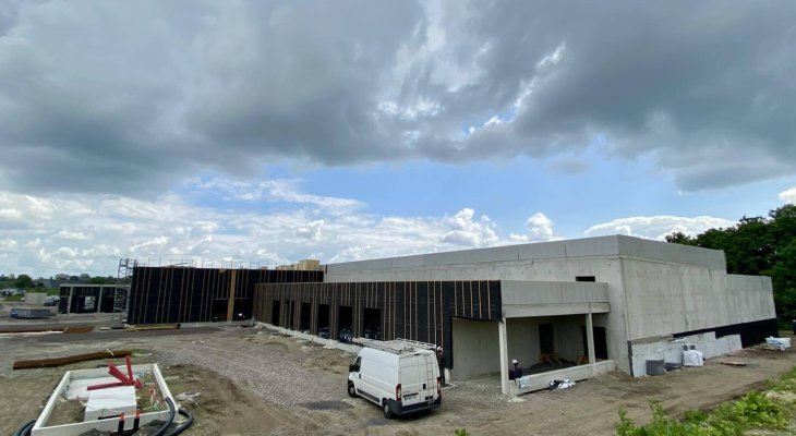 Un centre de conservation des musées à Cébazat en avril 2026