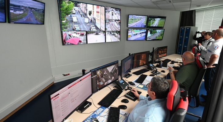 Un nouveau mur d'images pour renforcer la tranquillité publique à Clermont-Ferrand