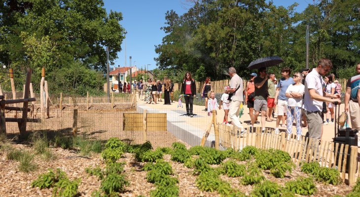 Le parc paysager du Parc Saint-Jean ouvre au public