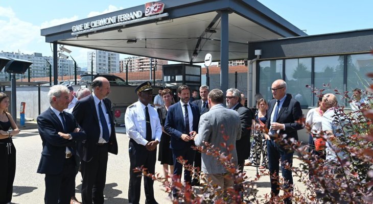 La Région étend le dispositif « Gare sécurité renforcée » en gare de Clermont-Ferrand