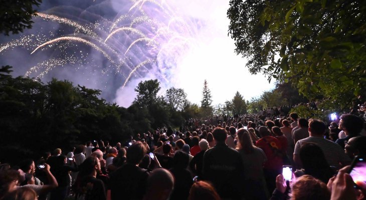 Soirée festive et feu d'artifice au parc Montjuzet pour ce lundi 14 juillet !