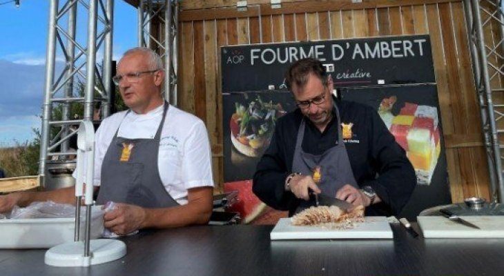 Fourme d'Ambert : grand bleu sur l'été
