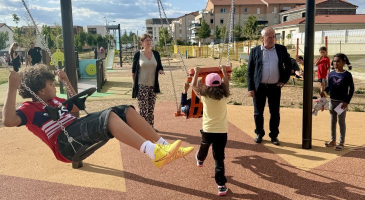 Cournon : l'aire de jeux du Grand Mail plébiscitée par les enfants