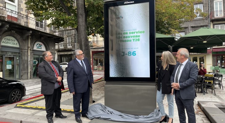 InspiRe à Clermont-Ferrand : le lancement du réseau prévu avant Noël